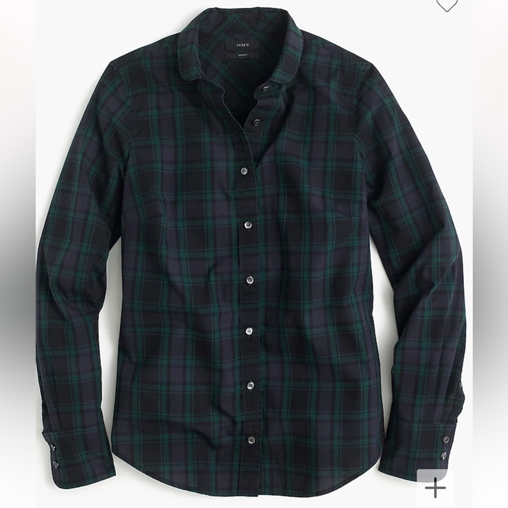 NWT J. Crew Black Watch Tartan 6